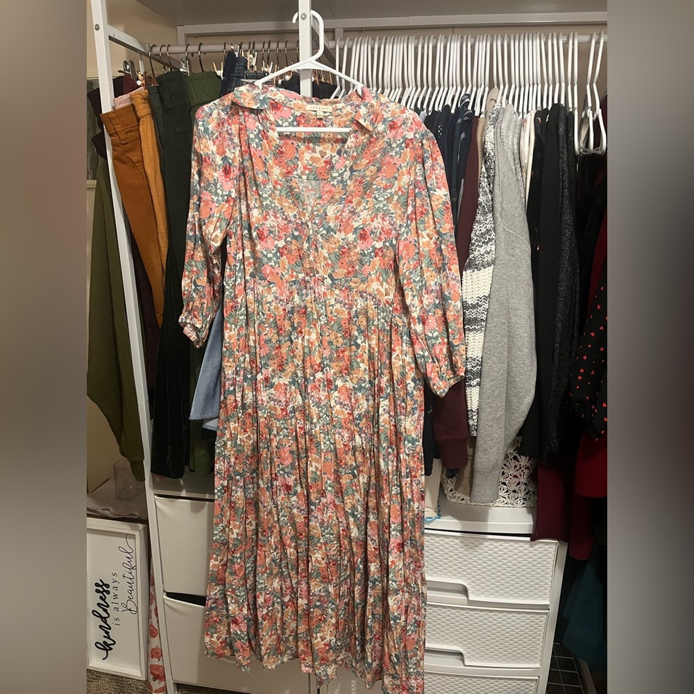 Floral Midi Dress